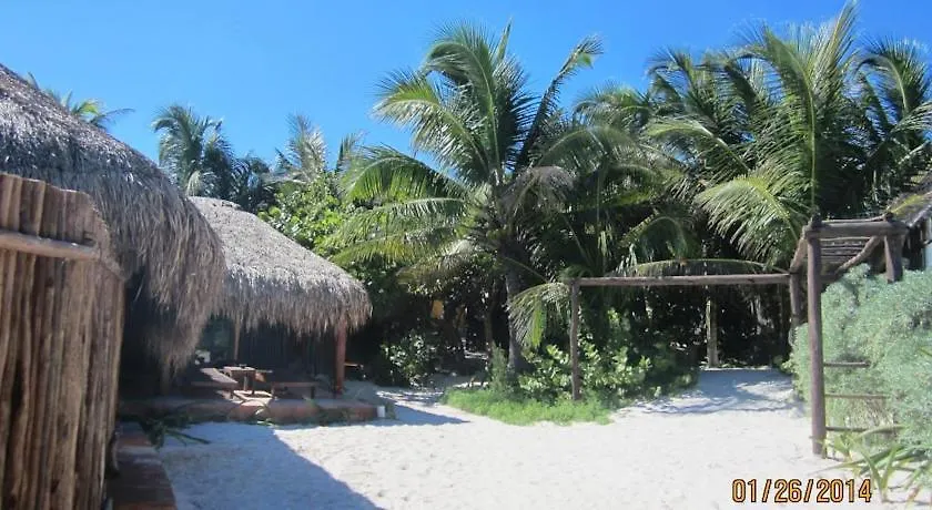 Сasa de vacaciones Retiro Maya Tulum Villa México